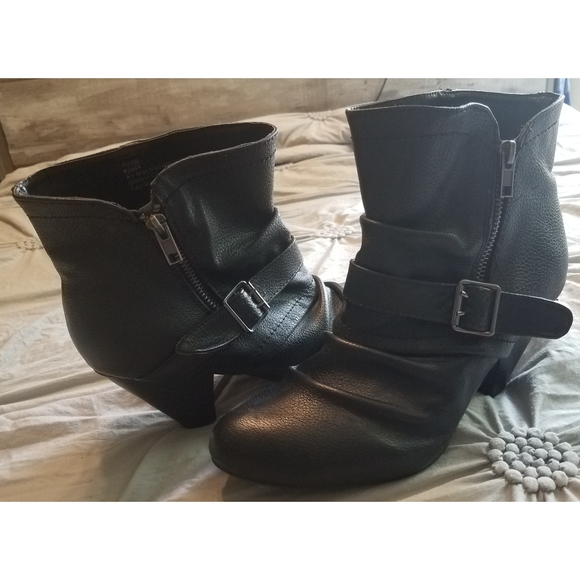 maurices black booties
